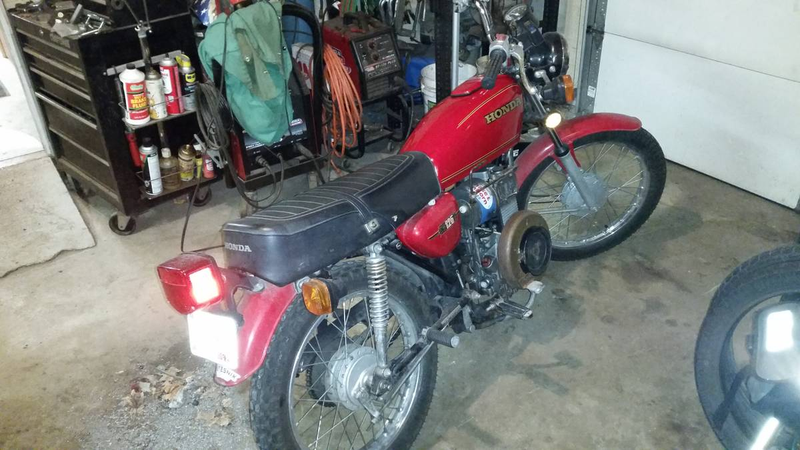 Illustration for article titled Unnecessary Motorcycle Window Sho...Wait, is That a DIESEL?